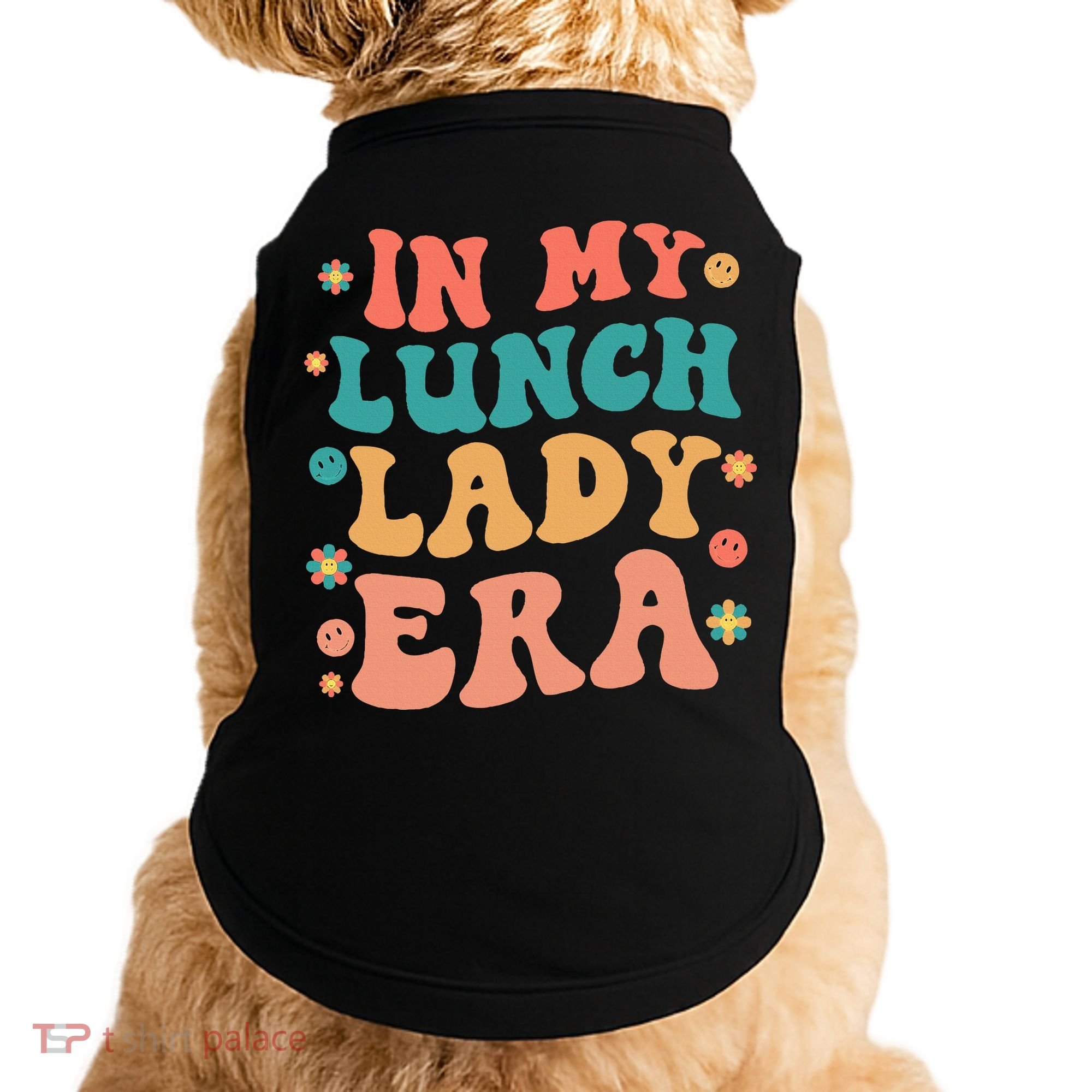 Lunch Lady Era Funny Lunch Lady Doggie Tank