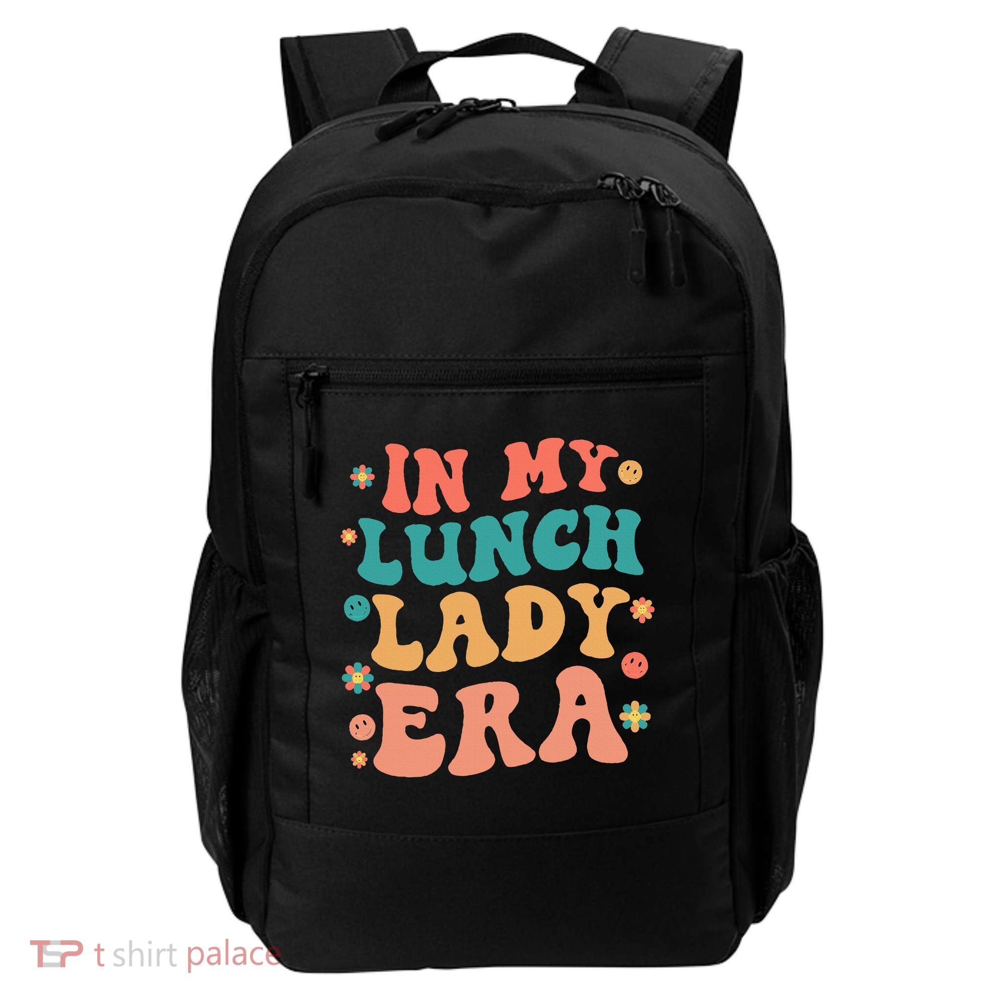 Lunch Lady Era Funny Lunch Lady Backpack