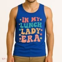 Lunch Lady Era Funny Lunch Lady Tank Top thumb 3