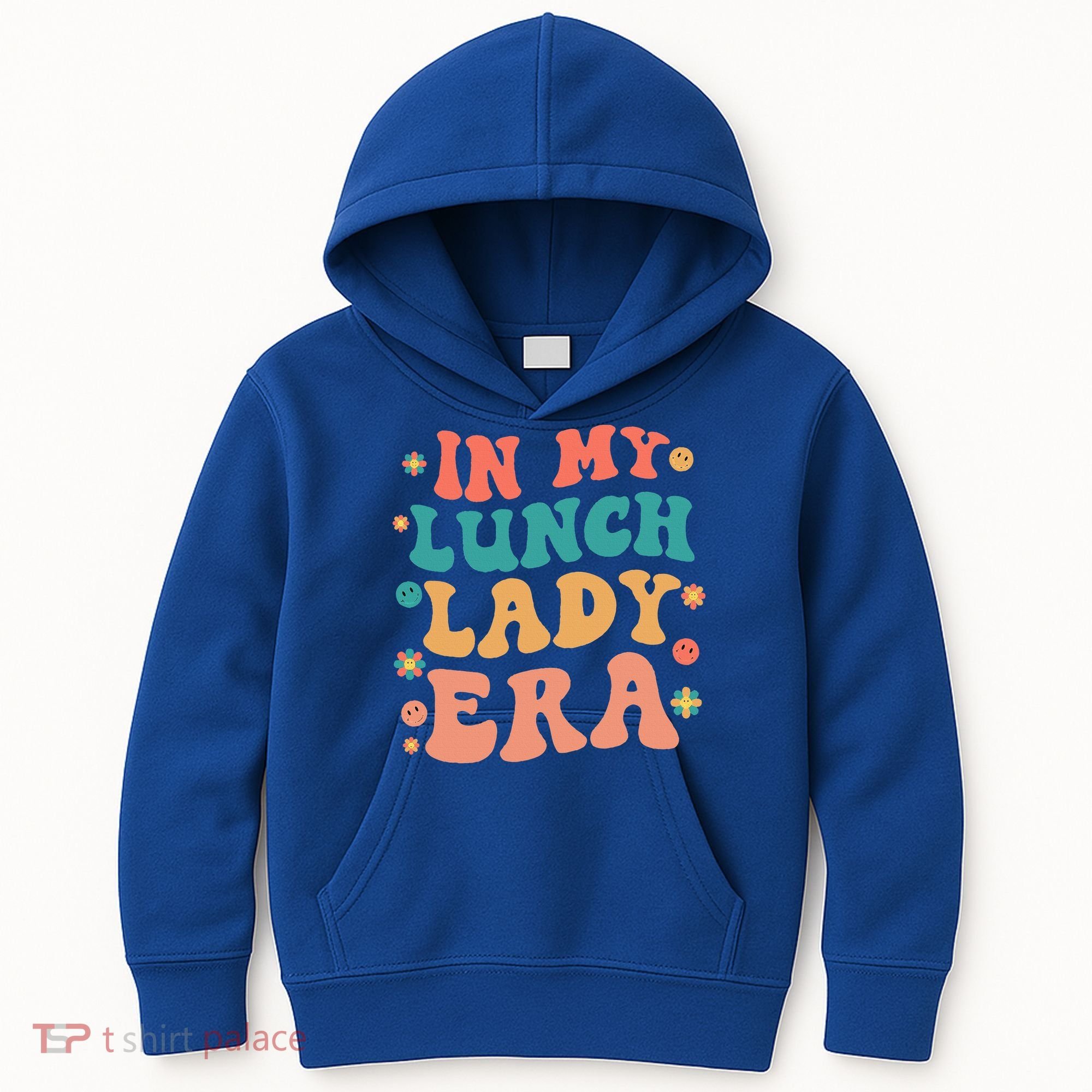 Lunch Lady Era Funny Lunch Lady Kids Hoodie