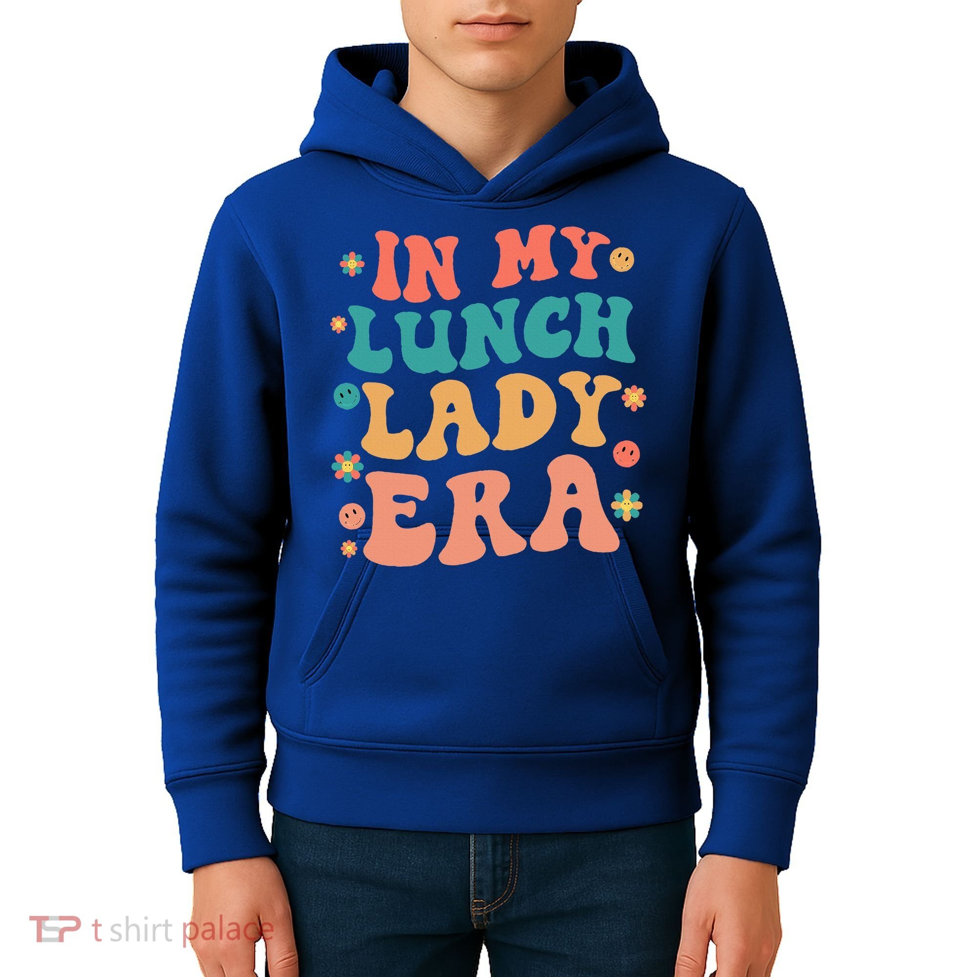 Lunch Lady Era Funny Lunch Lady Kids Hoodie