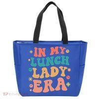 Lunch Lady Era Funny Lunch Lady Tote Bag thumb 0