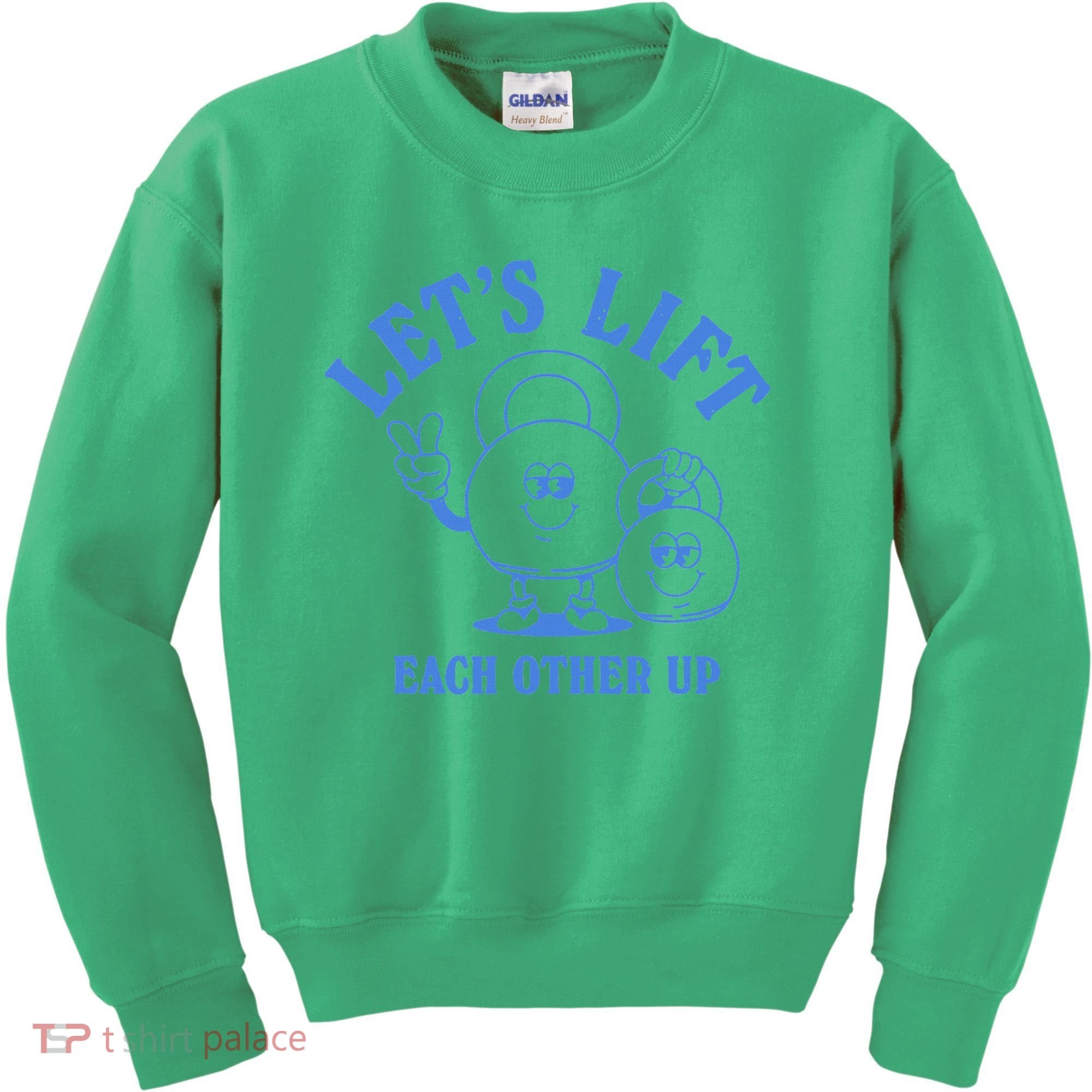 LetS Lift Each Other Up Kids Sweatshirt
