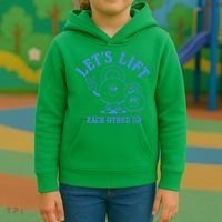 LetS Lift Each Other Up Kids Hoodie thumb 3