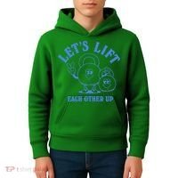 LetS Lift Each Other Up Kids Hoodie thumb 4