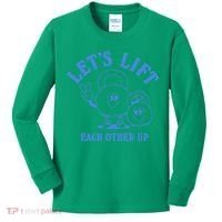 LetS Lift Each Other Up Kids Long Sleeve Shirt thumb 0