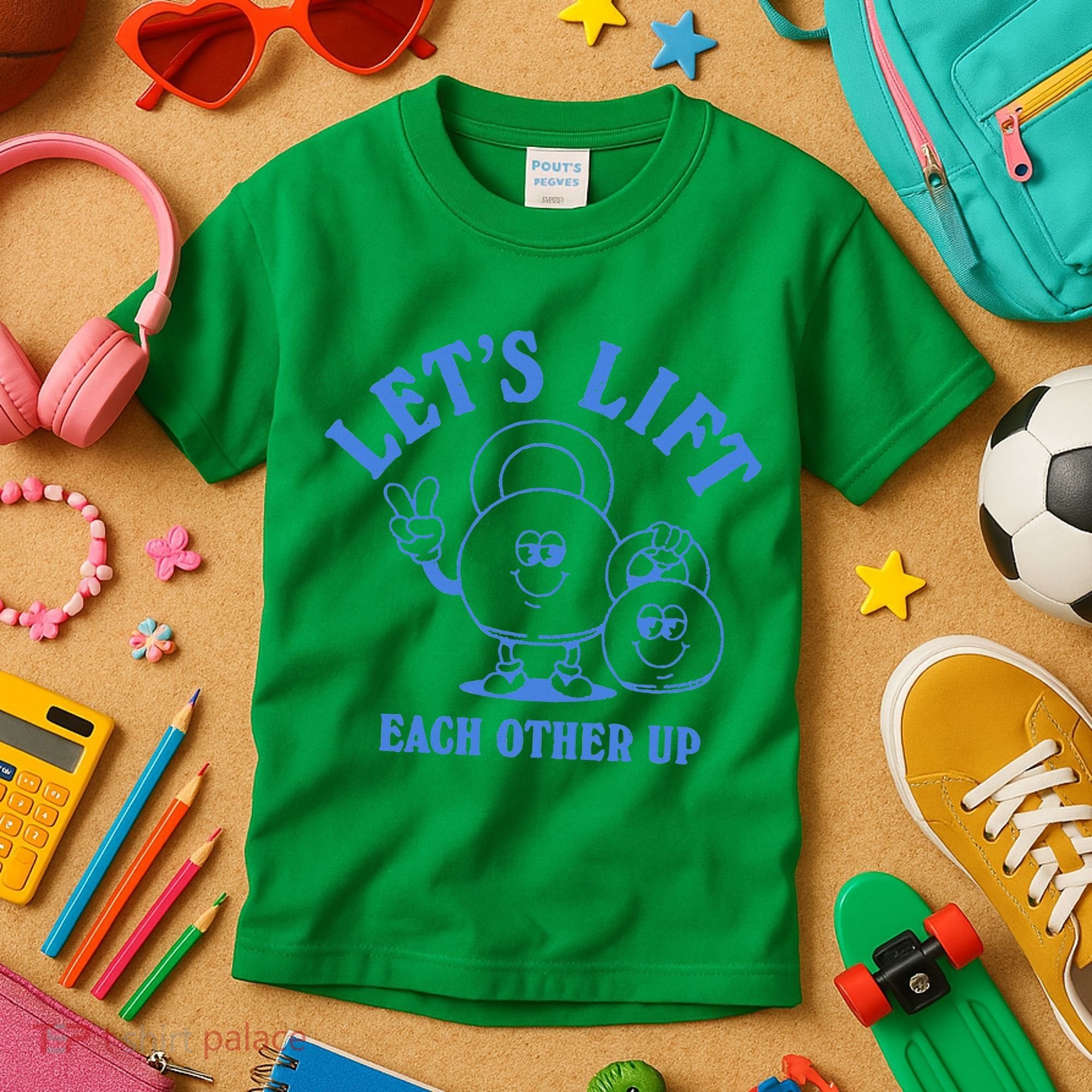LetS Lift Each Other Up Kids T-Shirt