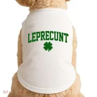 Leprecunt Doggie Tank thumb 0