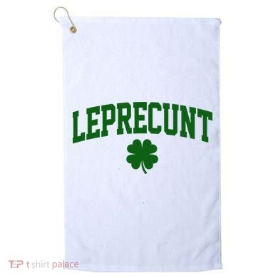 Leprecunt Golf Towel