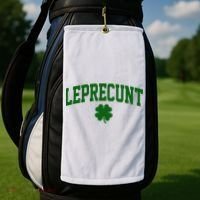 Leprecunt Golf Towel thumb 2