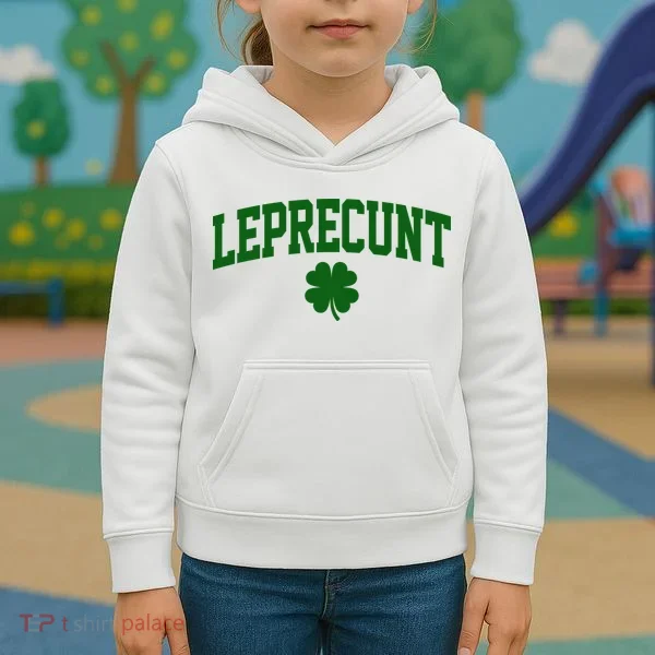 Leprecunt Kids Hoodie