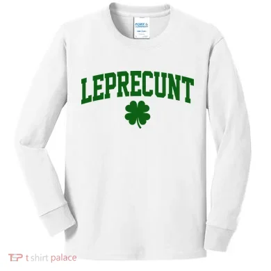 Leprecunt Kids Long Sleeve Shirt
