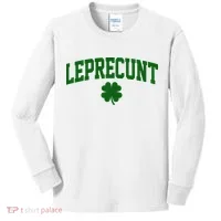 Leprecunt Kids Long Sleeve Shirt thumb 0