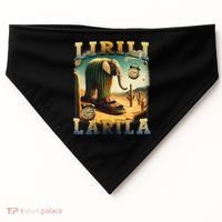 Lirili Larila Funny Italian Brainrot Meme Cactus Elephant USA-Made Doggie Bandana thumb 0