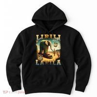 Lirili Larila Funny Italian Brainrot Meme Cactus Elephant Hoodie thumb 0
