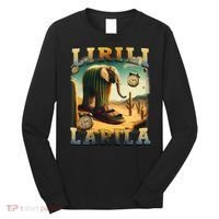 Lirili Larila Funny Italian Brainrot Meme Cactus Elephant Long Sleeve Shirt thumb 0