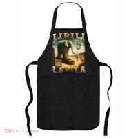 Lirili Larila Funny Italian Brainrot Meme Cactus Elephant Apron thumb 0