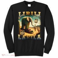 Lirili Larila Funny Italian Brainrot Meme Cactus Elephant Sweatshirt thumb 0