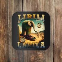 Lirili Larila Funny Italian Brainrot Meme Cactus Elephant Coaster thumb 0