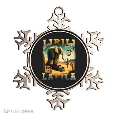 Lirili Larila Funny Italian Brainrot Meme Cactus Elephant Ornament