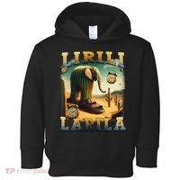 Lirili Larila Funny Italian Brainrot Meme Cactus Elephant Toddler Hoodie thumb 0