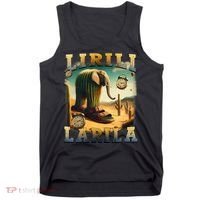 Lirili Larila Funny Italian Brainrot Meme Cactus Elephant Tank Top thumb 0