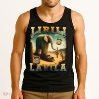 Lirili Larila Funny Italian Brainrot Meme Cactus Elephant Tank Top thumb 3