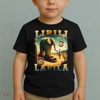 Lirili Larila Funny Italian Brainrot Meme Cactus Elephant Toddler T-Shirt thumb 2
