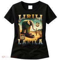Lirili Larila Funny Italian Brainrot Meme Cactus Elephant Women's T-Shirt thumb 0