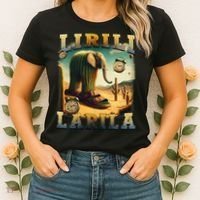 Lirili Larila Funny Italian Brainrot Meme Cactus Elephant Women's T-Shirt thumb 2