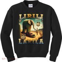 Lirili Larila Funny Italian Brainrot Meme Cactus Elephant Kids Sweatshirt thumb 0