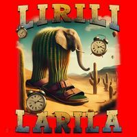 Lirili Larila Funny Italian Brainrot Meme Cactus Elephant Santa Hat thumb 1