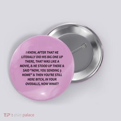 Leah Love Funny Quote Reality Tv Show Button