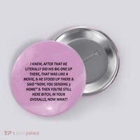 Leah Love Funny Quote Reality Tv Show Button thumb 0