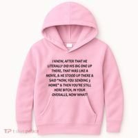 Leah Love Funny Quote Reality Tv Show Kids Hoodie thumb 0
