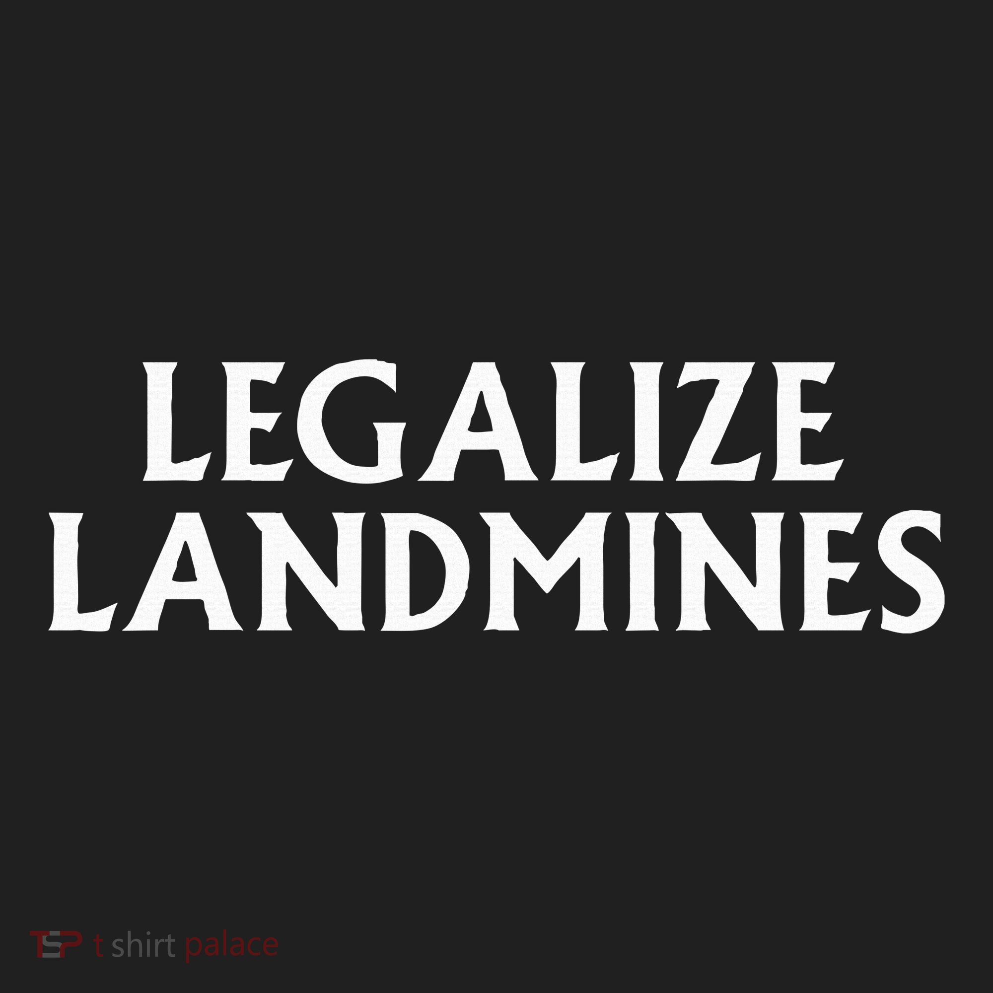 Legalize Landmines Funny Travel Women's Sweatshirt