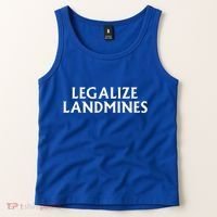 Legalize Landmines Funny Travel Tank Top thumb 2