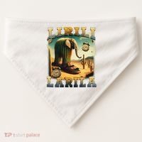 Lirili Larila Funny Italian Brainrot Meme Cactus Elephant  USA-Made Doggie Bandana thumb 0