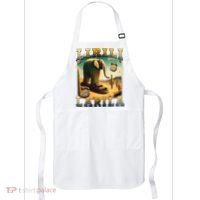 Lirili Larila Funny Italian Brainrot Meme Cactus Elephant  Apron thumb 0