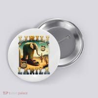 Lirili Larila Funny Italian Brainrot Meme Cactus Elephant  Button thumb 0