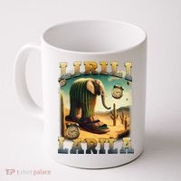 Lirili Larila Funny Italian Brainrot Meme Cactus Elephant  Coffee Mug thumb 0