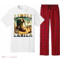 Lirili Larila Funny Italian Brainrot Meme Cactus Elephant  Pajama Set thumb 0