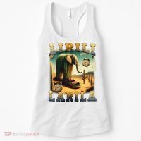 Lirili Larila Funny Italian Brainrot Meme Cactus Elephant  Women's Tank Top thumb 0