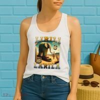 Lirili Larila Funny Italian Brainrot Meme Cactus Elephant  Women's Tank Top thumb 2