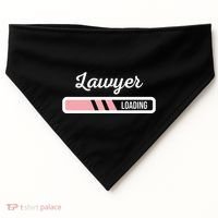 Lawyer Loading Funny New Lawyer Outfit Law Graduate Gift USA-Made Doggie Bandana thumb 0