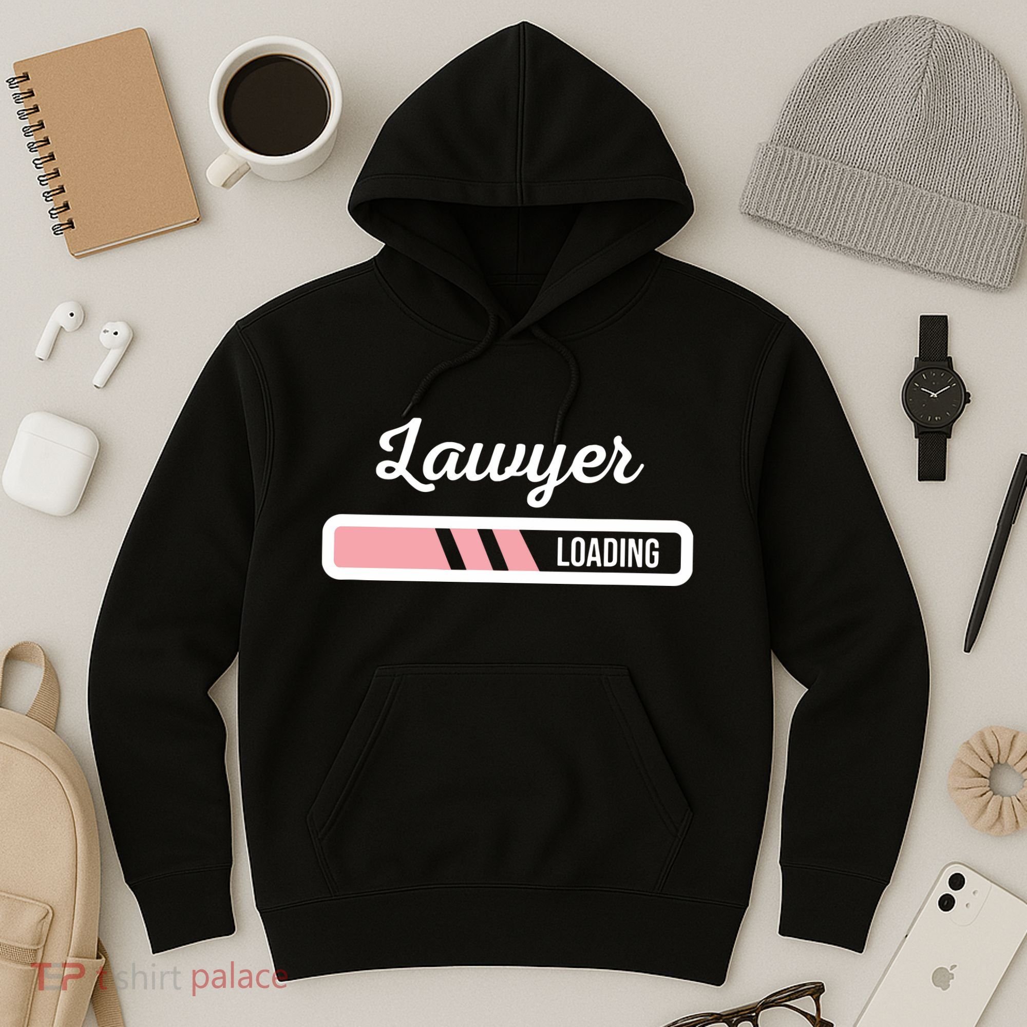Lawyer Loading Funny New Lawyer Outfit Law Graduate Gift Hoodie