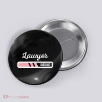 Lawyer Loading Funny New Lawyer Outfit Law Graduate Gift Button thumb 0