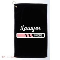 Lawyer Loading Funny New Lawyer Outfit Law Graduate Gift Golf Towel thumb 0