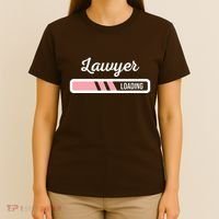 Lawyer Loading Funny New Lawyer Outfit Law Graduate Gift T-Shirt thumb 4