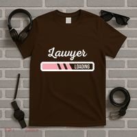 Lawyer Loading Funny New Lawyer Outfit Law Graduate Gift T-Shirt thumb 5